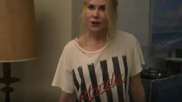 Blondie Debbie Harry Parallel Lines UK Tour '78 T-Shirt worn by Brooke Harwood (Nicole Kidman) in A Family Affair