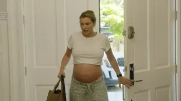 We The Free Moxie Railroad Low Slung Jeans worn by Lindsay Hubbard as seen in Summer House (S09E13)