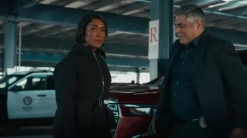 3.1 Phillip Lim Double Layered Utility Jacket worn by Athena Grant (Angela Bassett) as seen in 9-1-1 (S08E10)