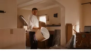 Elwood Organic Cotton Hoodie In Pearl worn by Evan Buckley (Oliver Stark) as seen in 9-1-1 (S08E11)