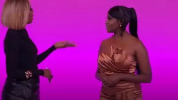 Femmeluxe Mini Dress worn by Arlette as seen in Pop the Balloon LIVE (S01E02)