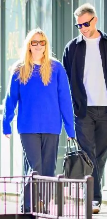 Fendi Selleria Doctor Bag worn by Jennifer Lawrence in New York City on March 18, 2025