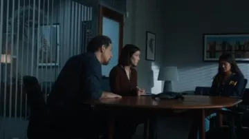 Citizens of Humanity Simone Jumper worn by Elise Taylor (Vedette Lim) as seen in FBI (S07E12)