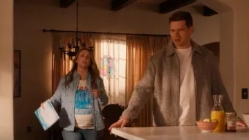 H&M Regular Fit Wool Blend Jacket worn by Evan Buckley (Oliver Stark) as seen in 9-1-1 (S08E16)
