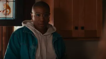 Alpha Industries Denim Jacket worn by Henrietta Wilson (Aisha Hinds) as seen in 9-1-1 (S08E16)