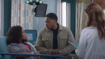 Anthropologie Aletha Cropped Kimono worn by Simone Griffith (Alexis Floyd) as seen in Grey's Anatomy (S21E17)