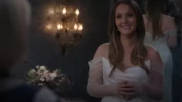 Jenny Yoo Olivia Dress worn by Jo Wilson (Camilla Luddington) as seen in Grey's Anatomy (S21E17)