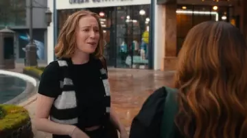 Officine Générale Marieta Cardigan Vest worn by Ava (Hannah Einbinder) as seen in Hacks (S04E06)