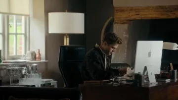 Topman Knitted Cardigan worn by Edward Brooks (Leo Woodall) as seen in Prime Target (S01E03)