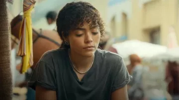 Splendid Short Sleeve Tee worn by Taylah Sanders (Quintessa Swindell) as seen in Prime Target (S01E05)