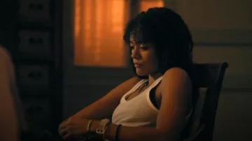 Zara Tank Top worn by Taylah Sanders (Quintessa Swindell) as seen in Prime Target (S01E06)