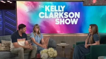 Big Bud Press Short Sleeve Jumpsuit worn by 
Erin as seen in The Kelly Clarkson Show on May 8, 2025