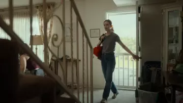 Levi's Ribcage Wide Leg Women's Jeans worn by Danielle Simms (Willa Fitzgerald) as seen in PULSE (S01E06)