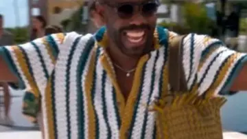 The Four Seasons 2025 Colman Domingo Crochet Shirt of Danny (Colman Domingo) in The Four Seasons (S01E03)