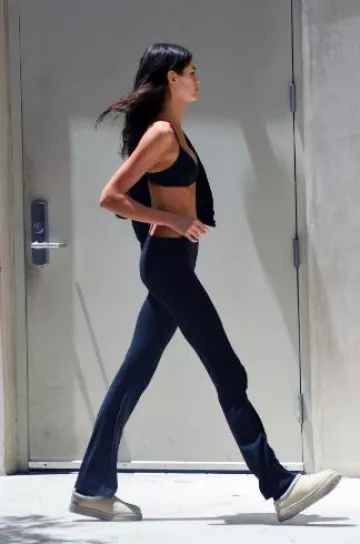 UGG Tasman Slipper worn by Kaia Gerber in Los Angeles on May 8, 2025