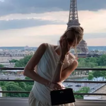 Van Cleef & Arpels Vintage Alhambra Bracelet worn by Leonie Hanne on her Instagram Story on May 11, 2025