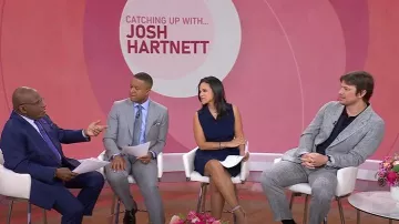 Todd Snyder Italian Linen-Silk Madison Jacket worn by Josh Hartnett as seen in Today on May 8, 2025