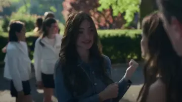 Madewell The Jean Jacket worn by Tori Cooper (Isabel Gravitt) as seen in Your Friends & Neighbors (S01E06)