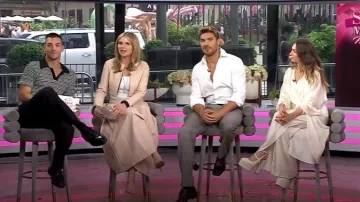 Baobab Alexa Dress worn by Matt Rogers as seen in Today with Jenna & Friends on  May 8, 2025