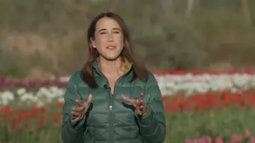 Veste en duvet Rei Co-op 650 2.0 portée par Maggie Vespa comme on le voit dans Today le 9 mai 2025