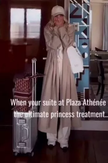 Chanel 25 Medium Bag worn by Leonie Hanne on her Instagram Story on May 11, 2025