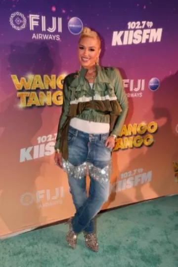 Dsquared2 Delave 642 Denims worn by Gwen Stefani at iHeartRadio's 102.7 KIIS FM Wango Tango on May 10, 2025