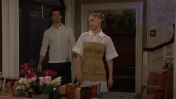 Simkhai Crosby Dress worn by Claire Grace ( Hayley Erin) as seen in The Young and the Restless on April 30, 2025