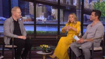 Rag and Bone Melrose Wool-Blend Jacket worn by Jim Gaffigan as seen in LIVE with Kelly and Mark on May 7, 2025