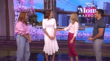Ted Baker Samalee worn by  Adrianna as seen in LIVE with Kelly and Mark on May 9, 2025