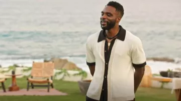 Cotton On Pablo Short Sleeve Shirt worn by Wale as seen in Love Hotel (S01E01)