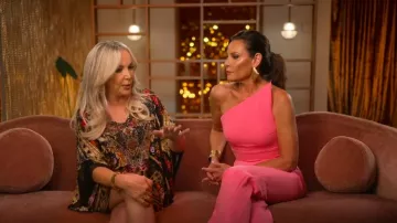 Camilla Dance With Duende Bat Sleeve Dress worn by Shannon Beador as seen in Love Hotel (S01E01)