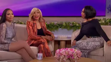 Lioness She's All That Straight Leg Jeans worn by Jennifer Hudson as seen in The Jennifer Hudson Show on May 13, 2025