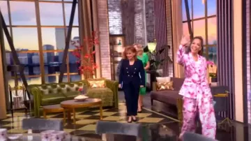 Veronica Beard Renzo Straight Crop Pants worn by Joy Behar as seen in The View on May 13, 2025