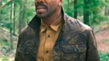 The Four Seasons Colman Domingo Camouflage Jacket worn by Danny (Colman Domingo) in The Four Seasons (S01E01)