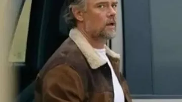 Ransom Canyon 2025 Josh Duhamel Brown Jacket worn by Staten Kirkland (Josh Duhamel) in Ransom Canyon (S01E03)