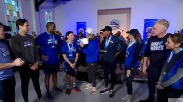Saucony Triumph 22 Sneakers worn by Robin Roberts as seen in Good Morning America on May 14, 2025
