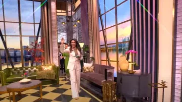 Veronica Beard Jude Pants worn by Alyssa Farah Griffin as seen in The View on May 15, 2025