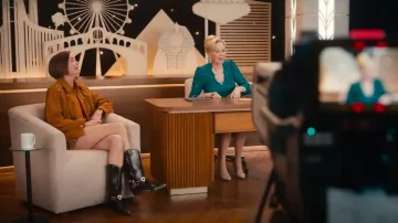 Madden Girl Sweetheart Women's Cowboy Boots worn by Dance Mom (Julianne Nicholson) as seen in Hacks (S04E07)