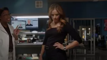 Rag & Bone Boyfriend Belt worn by Jessica Knight (Katrina Law) as seen in NCIS (S22E11)