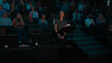 Nili Lotan Leanna Cashmere Polo Sweater worn by Ava (Hannah Einbinder) as seen in Hacks (S04E07)