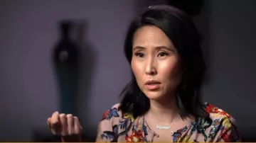 Halogen Floral Top worn by Vicky Nguyen as seen in Today on May 15, 2025