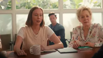 Christian Dior Sweater Vest worn by Ava (Hannah Einbinder) as seen in Hacks (S04E08)