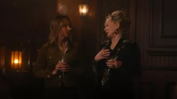 Nili Lotan Lizeth Corduroy Jacket worn by Winnie Landell (Helen Hunt) as seen in Hacks (S04E08)
