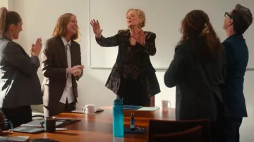 Veronica Beard Velvet Trousers worn by Deborah Vance (Jean Smart) as seen in Hacks (S03E08)