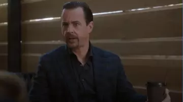 Giorgio Armani Plaid Wool-Cashmere Blazer worn by Timothy McGee (Sean Murray) as seen in NCIS (S22E18)