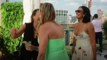 Rhode Women's Sophie Dress worn by Danielle Olivera as seen in Summer House (S09E14)
