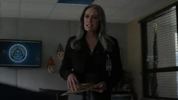 Free People Turnt Bodysuit worn by Emily Prentiss (Paget Brewster) as seen in Criminal Minds (S18E01)