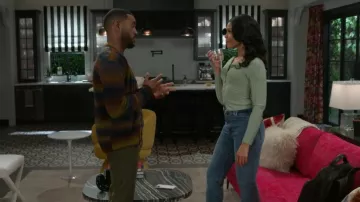 NN07 Viggo Cardigan worn by  Andre Richardson(Sean Freeman) as seen in Beyond the Gates (S01E40)