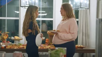 Things Between Piper Button-Front Cardigan worn by Whitney Leavitt as seen in The Secret Lives of Mormon Wives (S02E01)