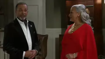 Misho Mini Droplet Studs worn by Anita Dupree (Tamara Tunie) as seen in Beyond the Gates (S01E45)